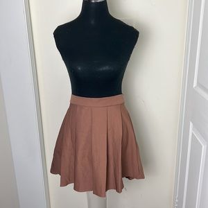 Romwe Chic Skater Pleated Tennis Mini Skirt Size Large